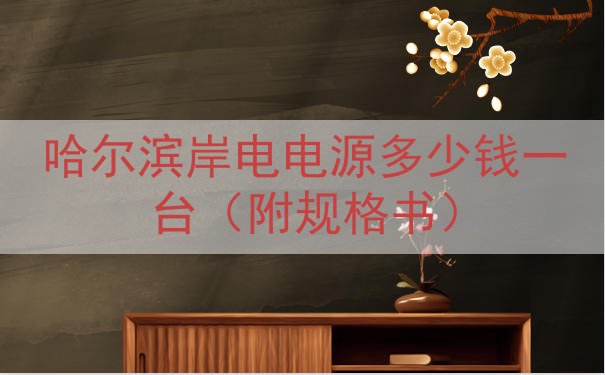 哈尔滨岸电电源多少钱一台（附规格书）